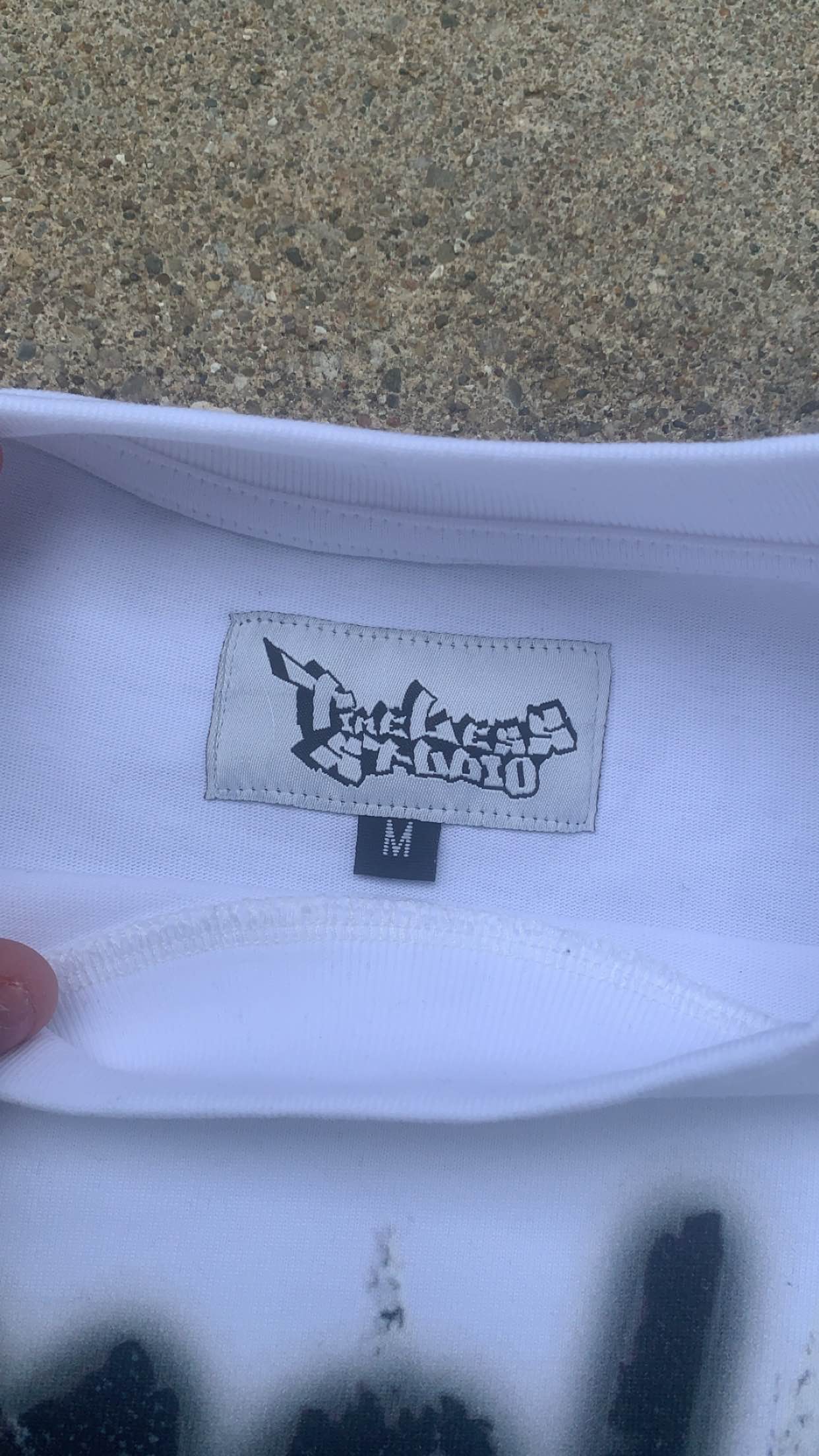 ROCKSTAR AHEAD CROPPED TEE