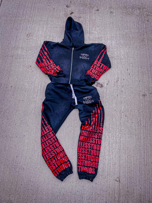 "digital" "inferno red" Sweatsuit